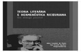 Teoria literária e hermenêutica ricoeuriana - Paula; Sperber (orgs.).