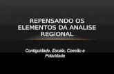 Elementos de analise regional - Geografia Regional