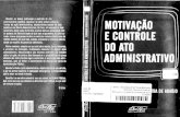 Florivaldo Dutra de Araújo - Motivação e Controle do Ato Administrativo