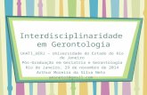 Interdisciplinaridade em Gerontologia_Arthur Moreira da Silva Neto_2014