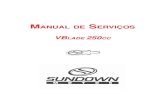 Manual de serviços sundown v blade 250