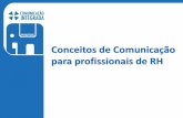 Conceitos de Comunicação para profissionais de RH (aula 1)