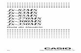 Manual   calculadora casio fx-82 ms
