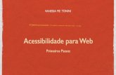 Acessibilidade Web: Primeiros passos