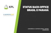 Status Back-Office Brasil e Paraná