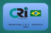Marketing C.R.I. Genética 2012
