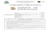 Gabarito preliminar do concurso da policia civil de tocantis 2014