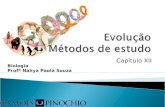 Evolução capítulo 12. evolução. métodos de estudo
