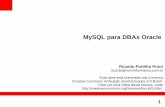 MySQL para DBAs Oracle