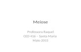Meiose 2015 capítulo 14