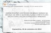 Nunes e garcia   emancipações distritais em minas gerais na década de 1990 e suas relações com o fluxo migratório das mesorregiões mineiras - seminário diamantina 2014