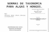 Normas de-taxonomia-para-algas-y-hongos
