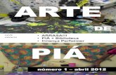 Revista ARTE DE PIÁ, n° 1