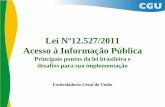 Lei Nº12.527/2011