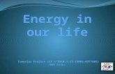 Energy in our life - Presentation - Brno Meeting