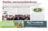 Selo amazônico a certificação para o desenvolvimento da amazônia. revista para+. belém pará, p.24   25, 2011