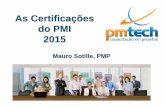 Certificacoes PMI 2015 Mauro Sotille