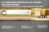 A Caderneta Eletrónica na relação Escola-Família: Perceções dos Professores e Encarregados de Educação