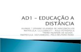 Ad1 – educação a distância