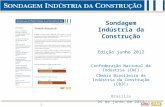 Sondagem Industrial da Construção | Junho