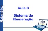 Aula 3 - Sistema de Numeração