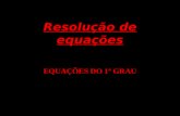 Equacoes do 1o_grau_e_sua_resolucao