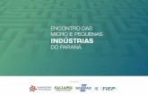 Apresentação do Encontro das Micro e Pequenas Indústrias do Paraná