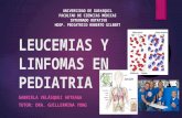 Leucemias y linfomas en pediatria