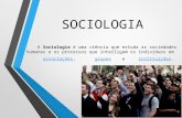 Definição de sociologia