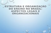 Organização do sistema de educação brasileiro