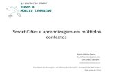 EJML 2014 - Smart Cities e aprendizagem em múltiplos contextos