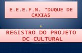 Registro do projeto dc cultural