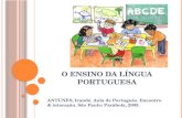 O ensino da língua portuguesa 1ª aula 04