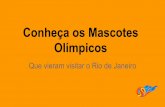 Mascotes Olímpicos no Rio de Janeiro
