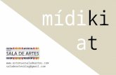 Mídia Kit - Extensão Sala de Artes