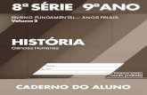 Caderno do Aluno História 8 série vol 2 2014-2017