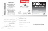 Manual do Usuário da Mini Estação USB 2.4Ghz com Antena Integrada PROWU-2402 Proeletronic - LojaTotalseg.com.br