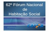 62o. fórum nacional his