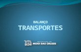Balanco Transportes - PMMC 2013