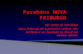 Parabéns Nova Friburgo 197 anos