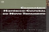 Comentário Histórico Cultural Do Novo Testamento - Lawrence O. Richards
