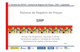 Sistema de Registro de Preços - SISRP - Legislao