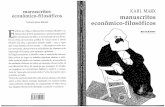 Manuscritos Economicos e Filosóficos Marx (1)
