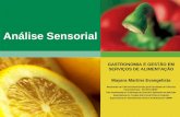 Aula Análise Sensorial Gastronomia