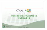Ceará Indicadores Turísticos 2009 2012 Edição 2013