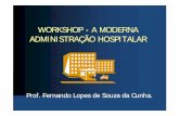 Workshop - A Moderna Administracao Hospitalar