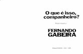 Gabeira, Fernando - O Que e Isso, Companheiro