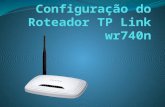 Configuração Do Roteador Tp Link Wr740n - Revisar