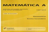 Matemática a - Geometria Ensino Secundário 1997-2013 (1)