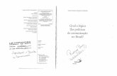 BOLAÑO - Qual a Lógica Das Políticas de Comunicação No Brasil